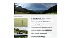 Desktop Screenshot of gaisberg.at