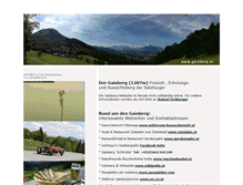 Tablet Screenshot of gaisberg.at